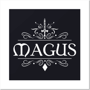 Magus Character Class TRPG Tabletop RPG Gaming Addict Posters and Art